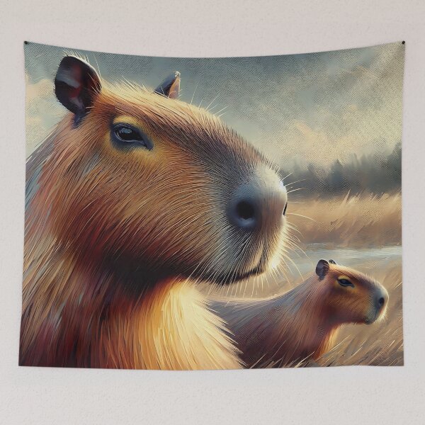 Item preview, Capybara Art #84 | Capybara Lovers designed and sold by ksgraphics222.