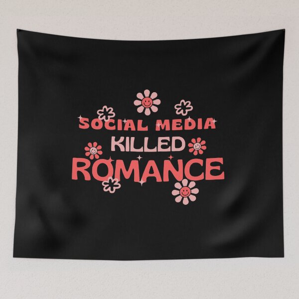 Item preview, Social Media Killed Romance  designed and sold by Rlyehinmate.
