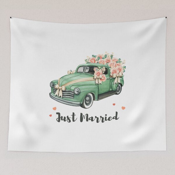 Item preview, Just Married designed and sold by tommywvcacher.