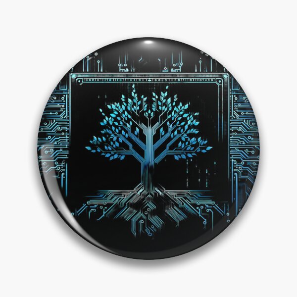 Item preview, Binary Tree and circuit board for man programmer developer software designed and sold by All Year Round.
