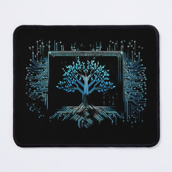 Item preview, Binary Tree and circuit board for man programmer developer software designed and sold by All Year Round.