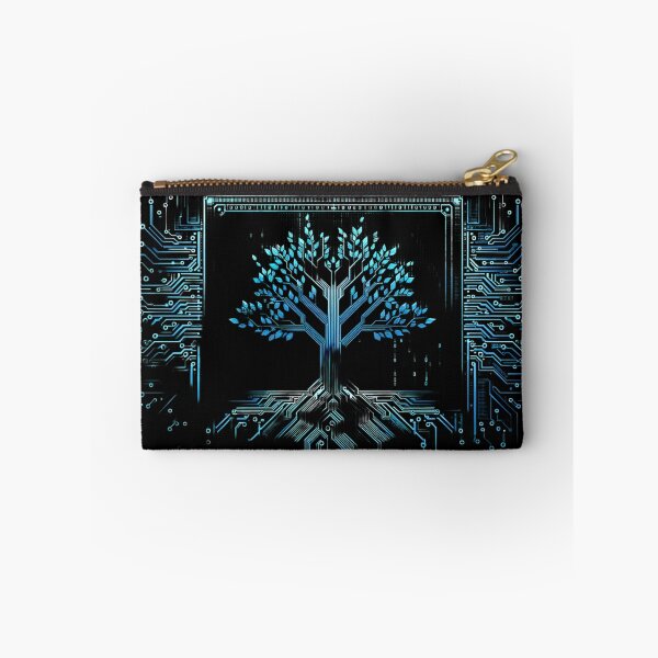Item preview, Binary Tree and circuit board for man programmer developer software designed and sold by All Year Round.