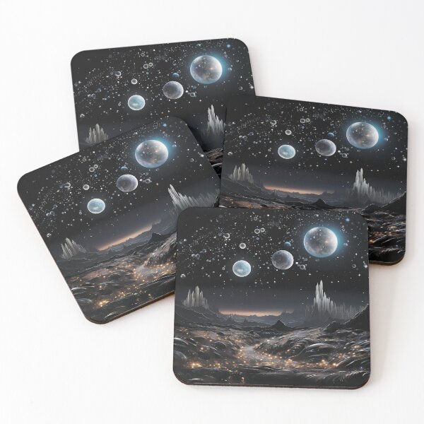 Item preview, Space. Space landscape. Stars and planets. designed and sold by MagelliShop.