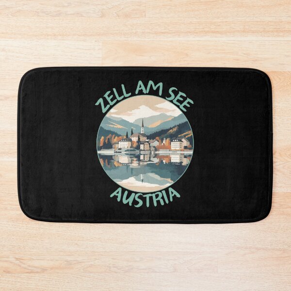 Item preview, Zell am See in Salzburg Austria Retro Travel Art Emblem designed and sold by MaateoDesign.