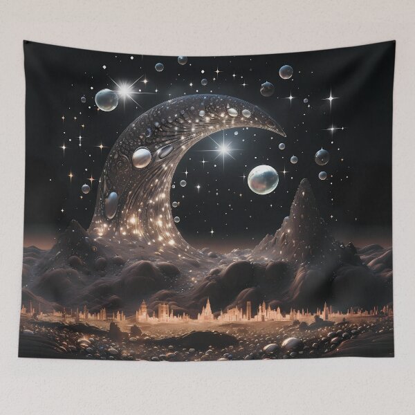 Item preview,  Space landscape. Stars and planets. designed and sold by MagelliShop.