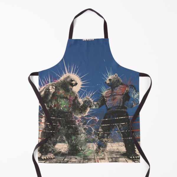 Item preview, Bear Fight designed and sold by Skelter-Skelter.