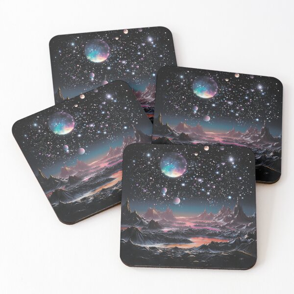 Item preview,  Space landscape. Stars and planets. designed and sold by MagelliShop.
