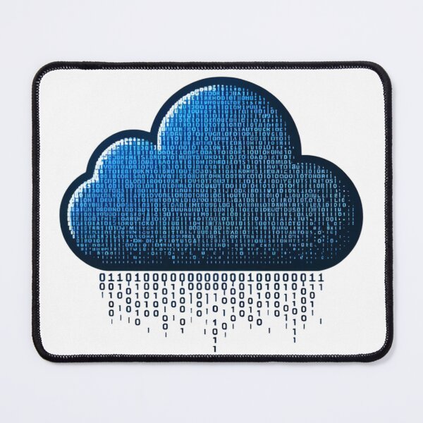 Item preview, Funny Cloud binary style for programmer developer IT people software  designed and sold by All Year Round.