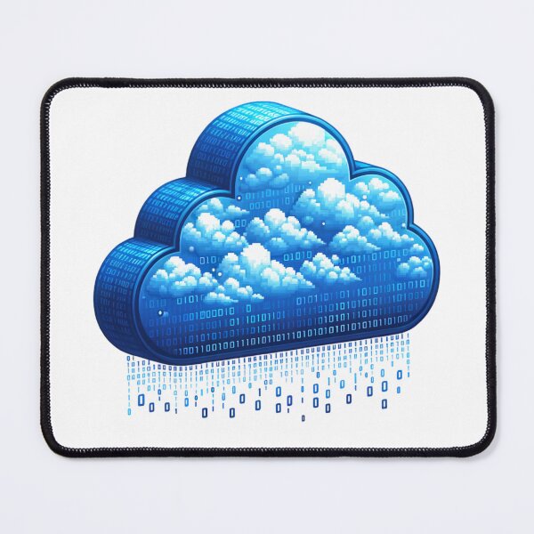 Item preview, Funny Cloud binary style for programmer developer IT people software  designed and sold by All Year Round.