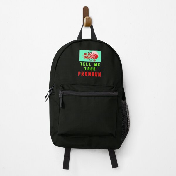 Item preview, World Blood Donor Day - Tell Me Your Pronoun designed and sold by AlienAlmanac.