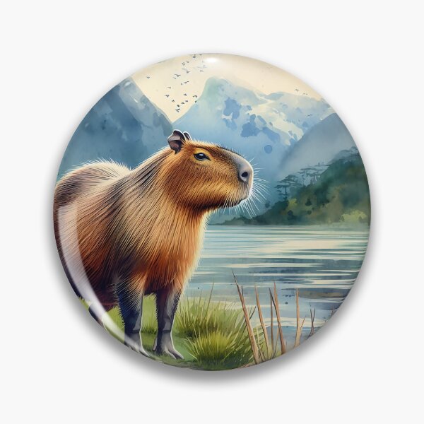 Item preview, Capybara Art #86 | Capybara Lovers designed and sold by ksgraphics222.