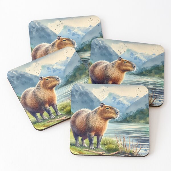 Item preview, Capybara Art #86 | Capybara Lovers designed and sold by ksgraphics222.