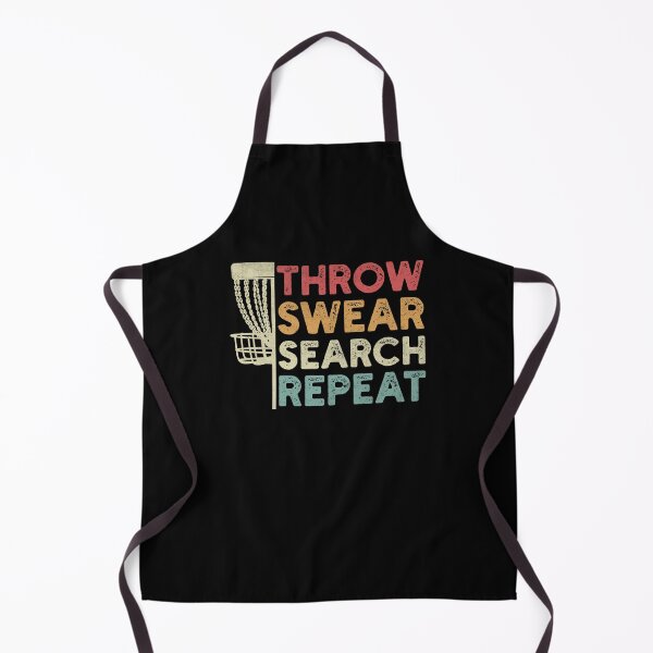 Item preview, Disc Golf - Throw Swear Search Repeat Funny designed and sold by PrintCrafting.