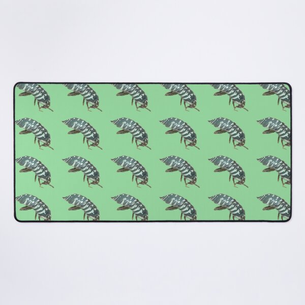 Item preview, Armadamillium masculatum - Zebra isopod designed and sold by edgethesketch.