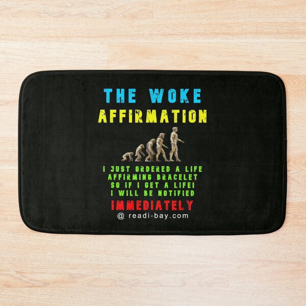 Item preview, The Woke Affirmation Meme designed and sold by AlienAlmanac.