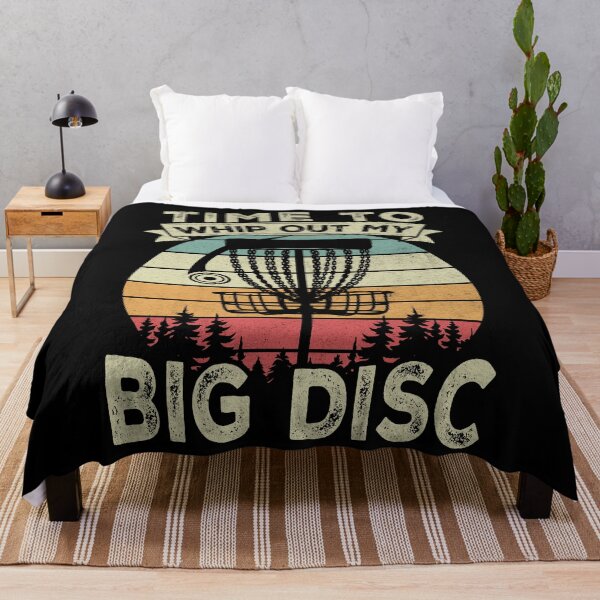 Item preview, Funny Disc Golf - Time To Whip Out My Big Disc designed and sold by PrintCrafting.