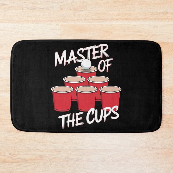 Item preview, Master of the Cups Beer Pong Design designed and sold by Mkx8.
