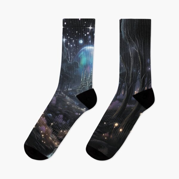 Item preview, Magical forest.Forest at night. designed and sold by MagelliShop.