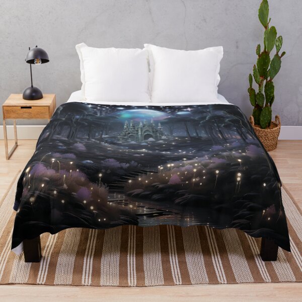 Item preview, Magical forest.Forest at night. designed and sold by MagelliShop.