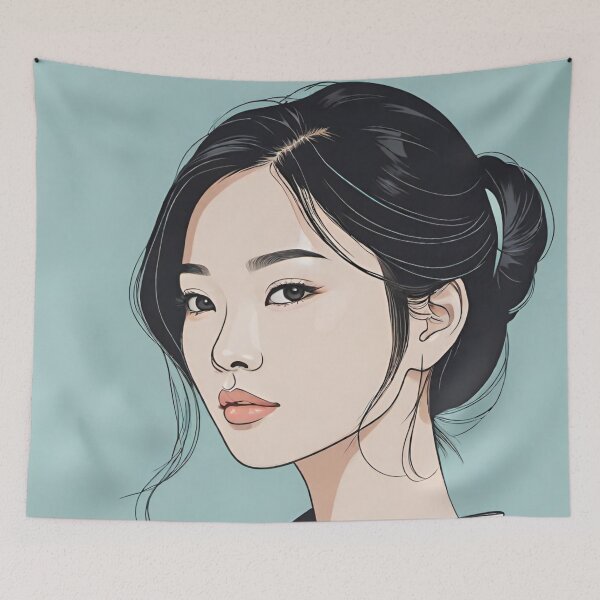 Item preview, Pure Asian beauty design designed and sold by ShenGha-design.