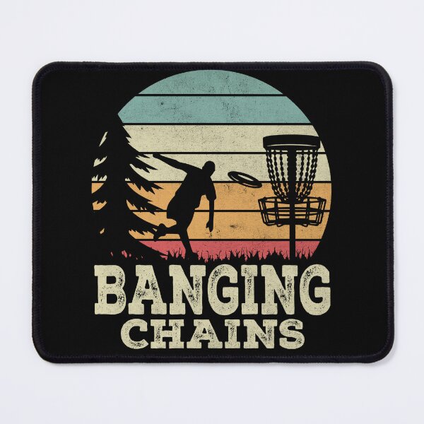 Item preview, Banging Chains Funny Disc Golf Basket designed and sold by PrintCrafting.