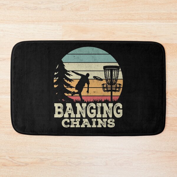 Item preview, Banging Chains Funny Disc Golf Basket designed and sold by PrintCrafting.