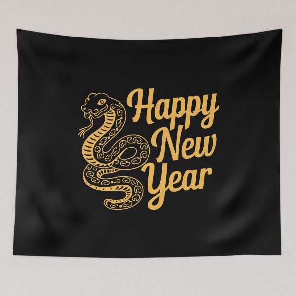 Item preview, Chinese New Year 2025 Snake Happy New Year Design Lucky Zodiac designed and sold by w1ckerman.