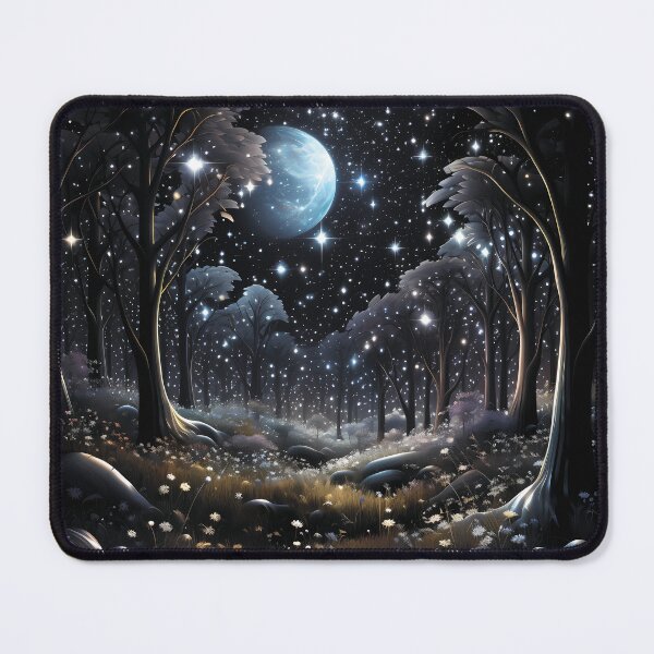 Item preview, Magical forest.Forest at night. designed and sold by MagelliShop.