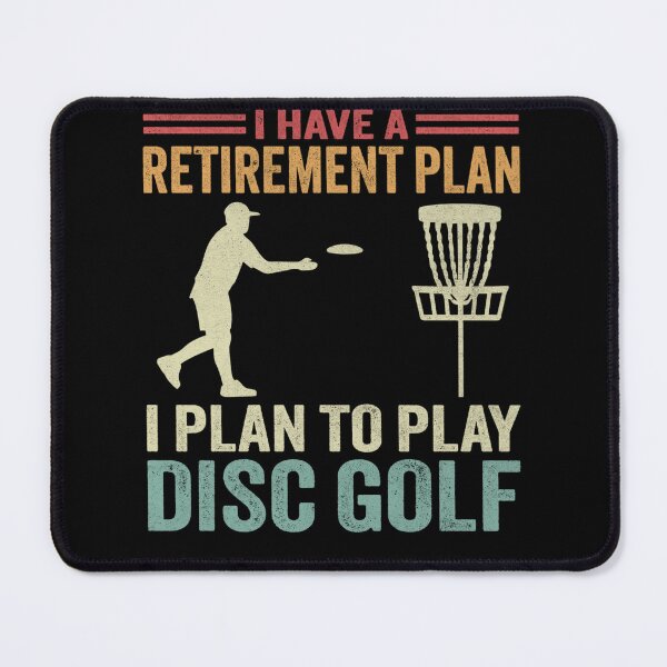 Item preview, Funny Disc Golf Retirement Plan Frisbee Golfer designed and sold by PrintCrafting.