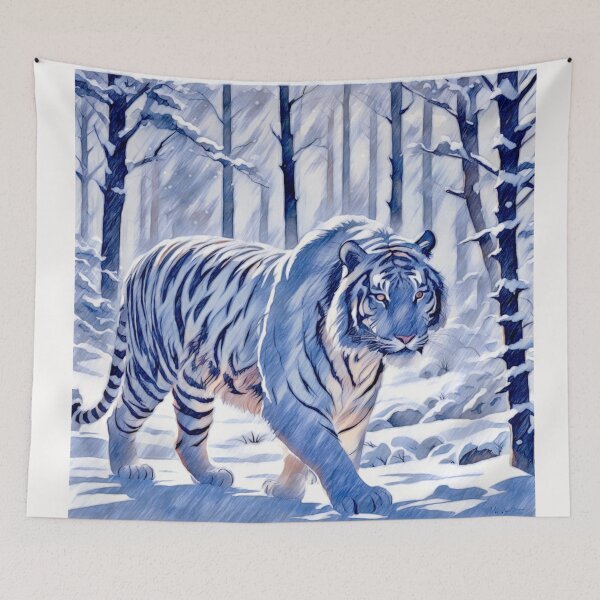 Item preview, Bigger Cats Siberian Tigers #1 designed and sold by Helios Be. Lavsh.