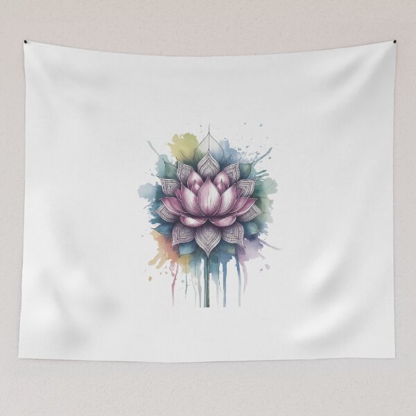 Item preview, acuarela de lotos designed and sold by jkrphoto.