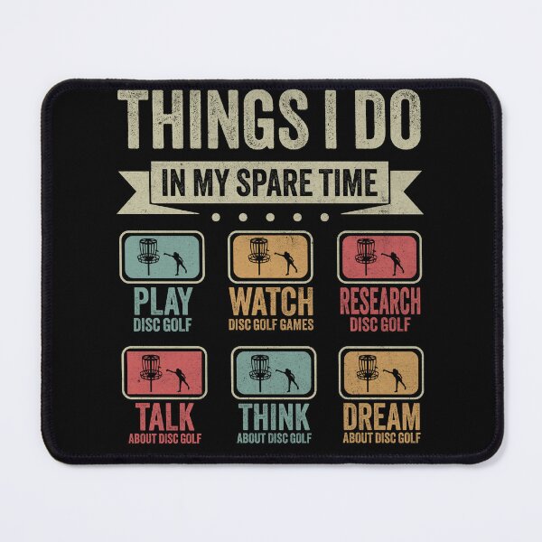 Item preview, Disc Golf Lover Spare Time Activities Funny Gift designed and sold by PrintCrafting.