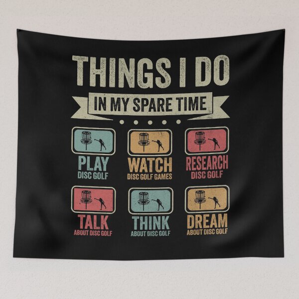 Item preview, Disc Golf Lover Spare Time Activities Funny Gift designed and sold by PrintCrafting.