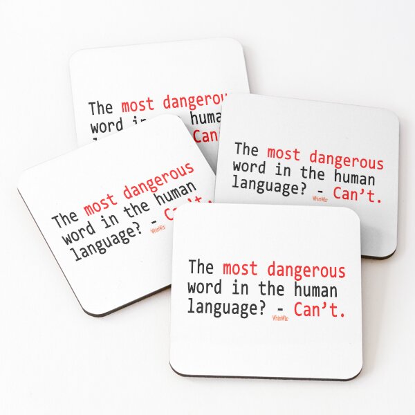 Item preview, The most dangerous word designed and sold by WhimWiz.
