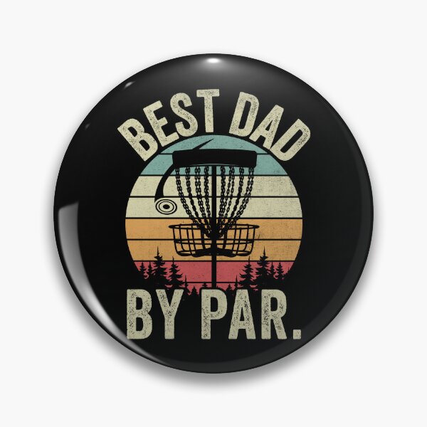 Item preview, Best Dad By Par Funny Disc Golf Vater designed and sold by PrintCrafting.
