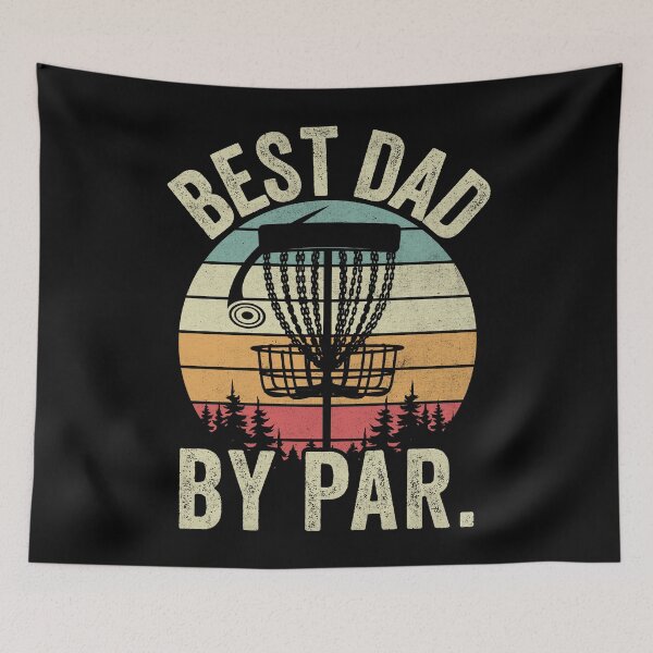 Item preview, Best Dad By Par Funny Disc Golf Vater designed and sold by PrintCrafting.