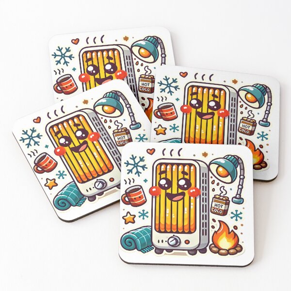 Item preview, Playful Heater Illustration designed and sold by Peelya.