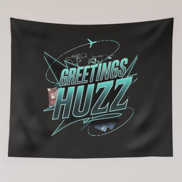 Item preview, Greetings Huzz designed and sold by TravelofArtist.
