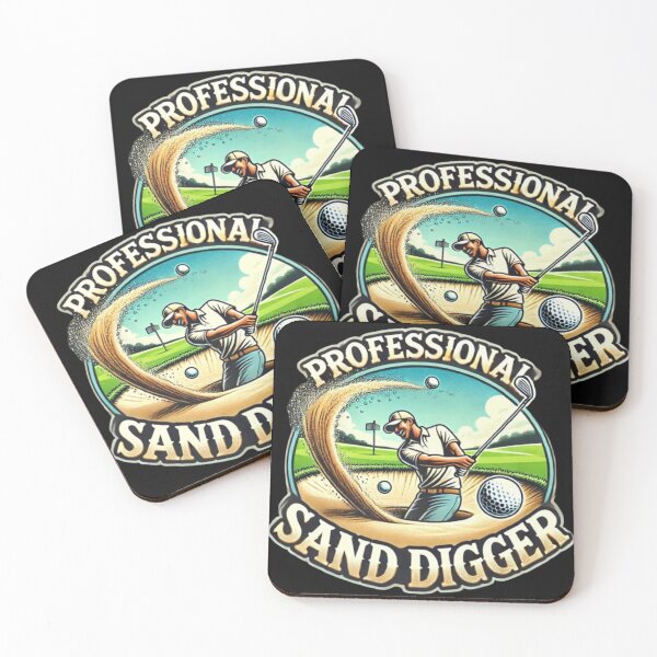 Item preview, Professional Sand Digger - Golf Humor designed and sold by PawtopiaDesigns.