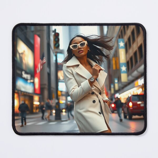 Item preview, Urban Elegance: Stylish Fashion Portrait in the City designed and sold by QPTheeArtist.