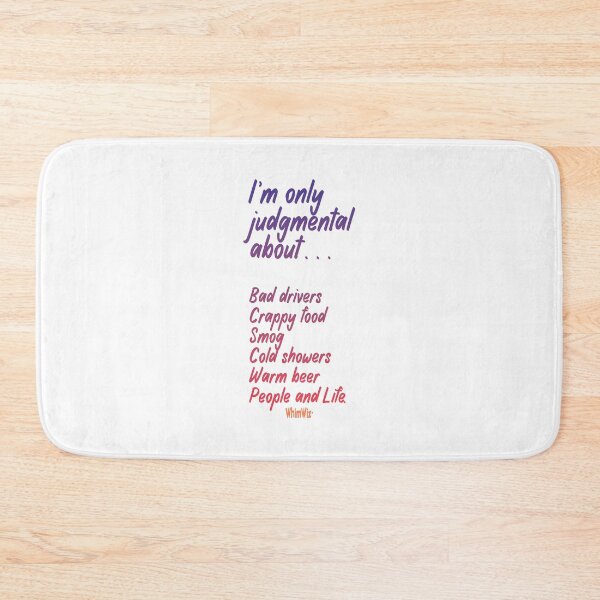Item preview, Im only judgmental designed and sold by WhimWiz.