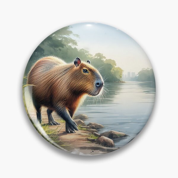 Item preview, Capybara Art #92 | Capybara Lovers designed and sold by ksgraphics222.