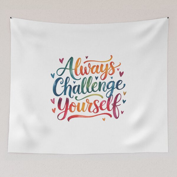 Item preview, Always challenge yourself designed and sold by nimmitrends.
