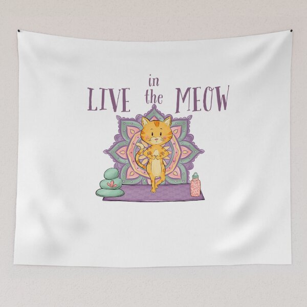 Item preview, Cat Yoga Meditation, Cute and funny wellness-inspired design — perfect for yogis and health enthusiasts! designed and sold by MerchSearchCO.