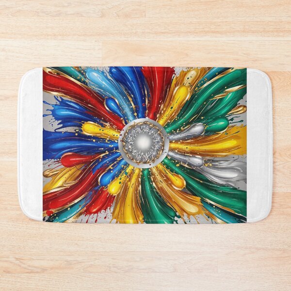 Item preview, Symphony of Radiant Splashes: A Vibrant Explosion of Art designed and sold by Bilikaru.