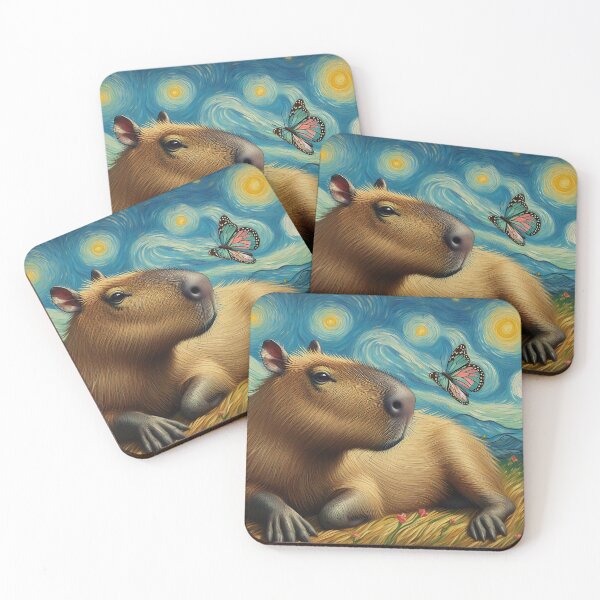 Item preview, Capybara Art #94 | Capybara Lovers designed and sold by ksgraphics222.