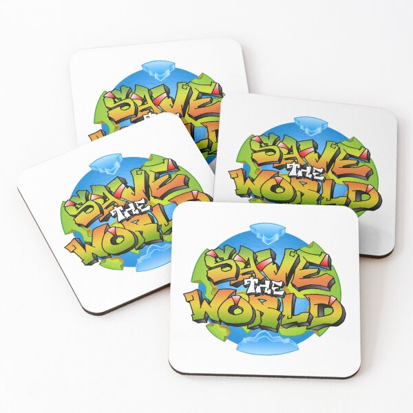 Item preview, Street Art Graffiti 003 Save The World By : WachiraX designed and sold by WachiraX.