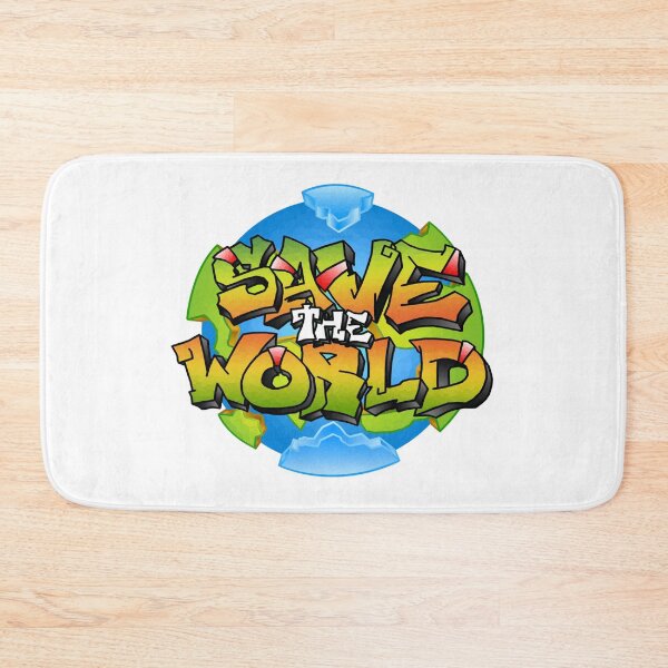 Item preview, Street Art Graffiti 003 Save The World By : WachiraX designed and sold by WachiraX.
