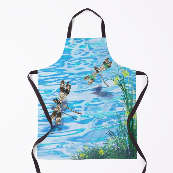 Item preview, Dragonflies over summer lake designed and sold by FerretSteph.