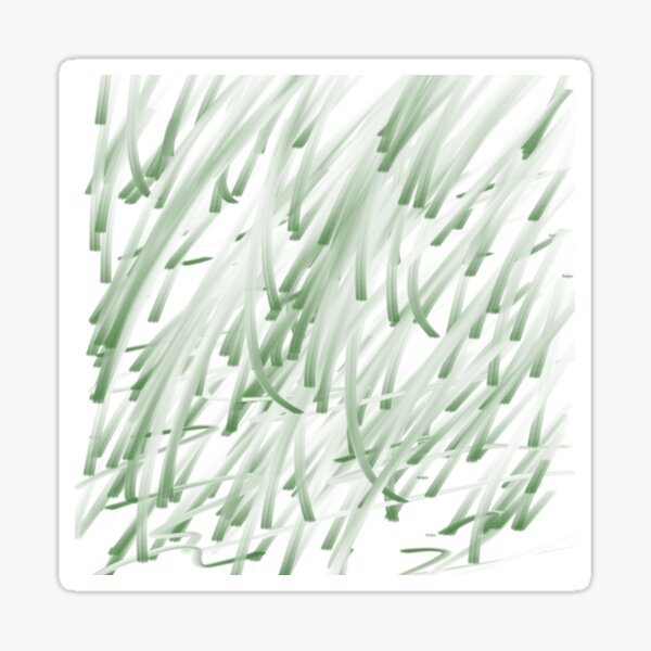 Grass field Sticker